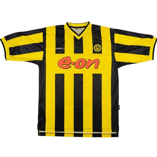 Maillot Football Borussia Dortmund Domicile Retro 2000 Jaune